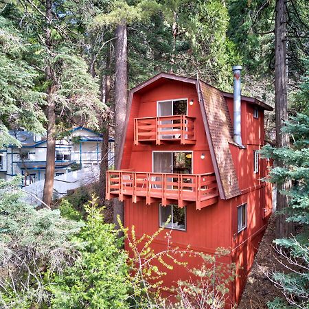 Pet & Kid Friendly Cozy Cabin, Bbq, Firepit, Outdoor Dining, Forest Views Lake Arrowhead Exterior photo