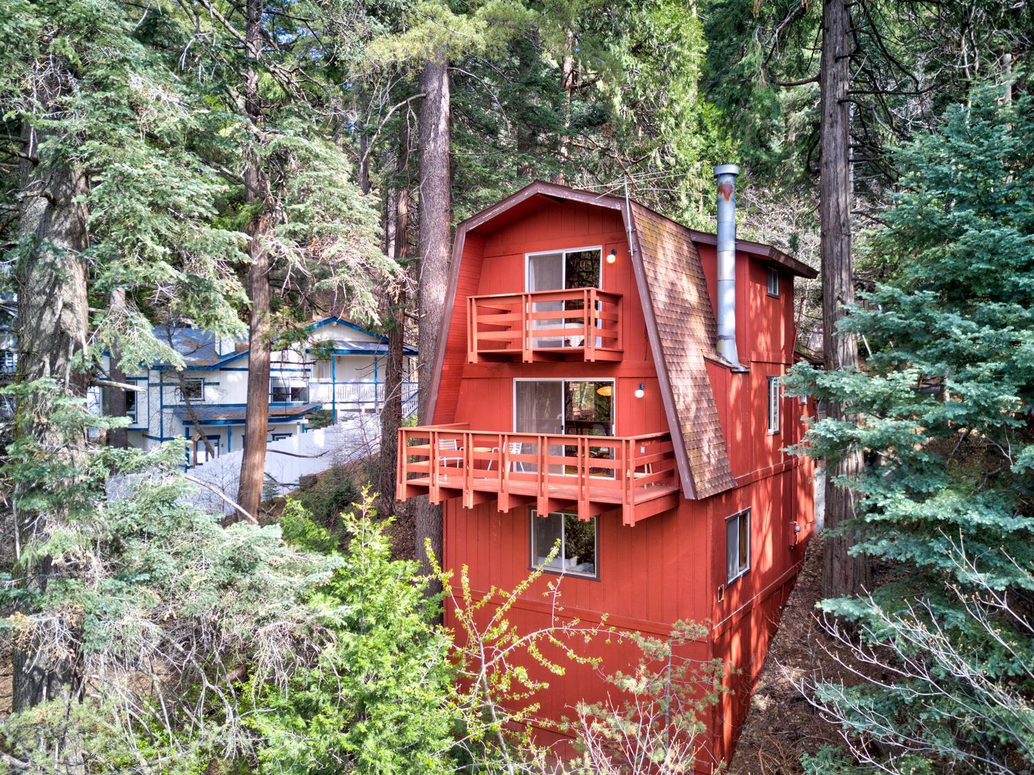 Pet & Kid Friendly Cozy Cabin, Bbq, Firepit, Outdoor Dining, Forest Views Lake Arrowhead Exterior photo